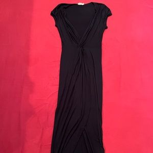 Black Maxi Rolla Coster Dress